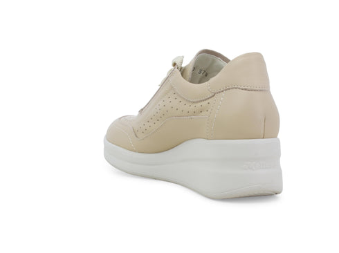 Melluso Donna Scarpe basse Pelle R20250Z-249808 Beige