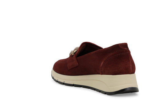 Melluso Donna Mocassini Camoscio R25089-251056 Marrone