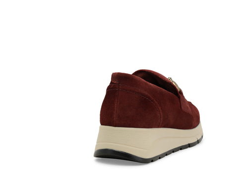 Melluso Donna Mocassini Camoscio R25089-251056 Marrone