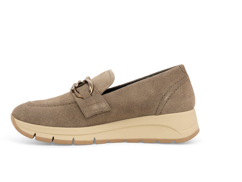 Melluso Donna Mocassini Camoscio R25089-251422 Beige