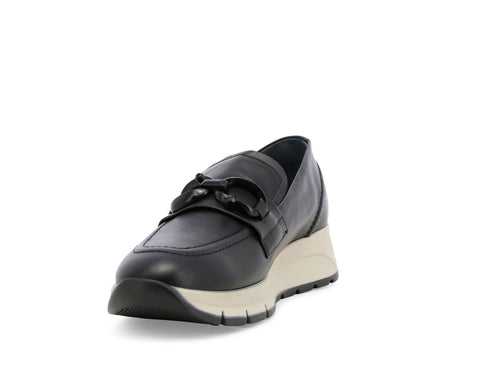 Melluso Donna Mocassini Pelle R25089-251670 Nero