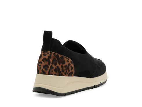 Melluso Donna Mocassini Tessuto R25091-251060 Nero