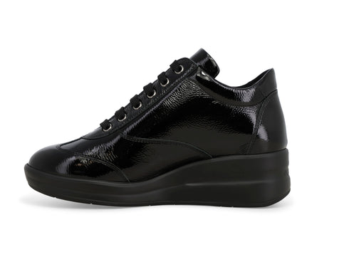 Melluso Donna Scarpe basse Vernice R25625Z-251442 Nero