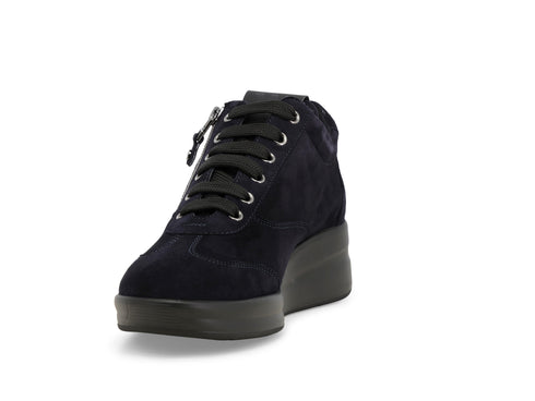 Melluso Donna Scarpe basse Camoscio R25625Z-251802 Blu