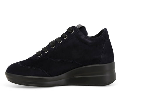 Melluso Donna Scarpe basse Camoscio R25625Z-251802 Blu