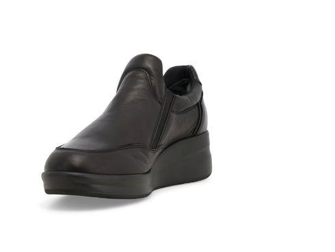 Melluso Donna Scarpe basse Pelle R25634Z-254548 Nero