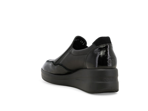 Melluso Donna Scarpe basse Camoscio R25641Z-254545 Nero