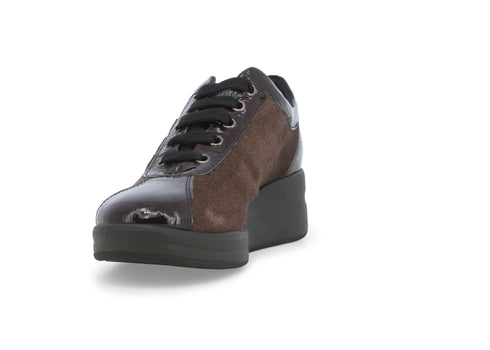 Melluso Donna Scarpe basse Camoscio R25642W-238724 Marrone