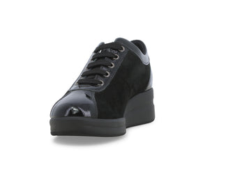Melluso Donna Scarpe basse Camoscio R25642W-239935 Nero