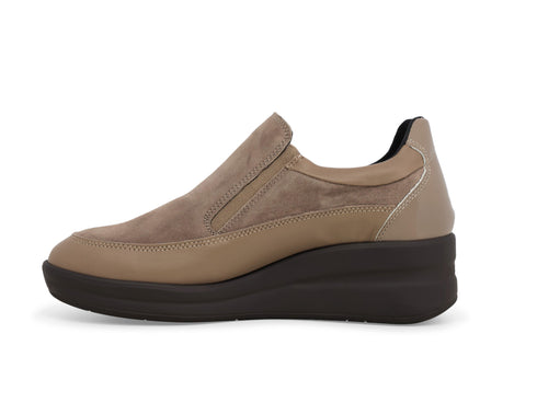 Melluso Donna Scarpe basse Pelle R25657Z-254551 Beige