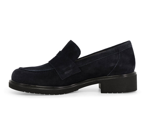 Melluso Donna Mocassini Camoscio R35512Z-250001 Blu