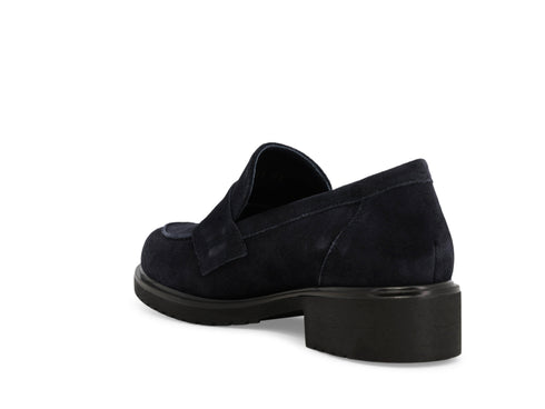 Melluso Donna Mocassini Camoscio R35512Z-250001 Blu