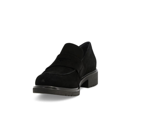 Melluso Donna Mocassini Camoscio R35512Z-252135 Nero