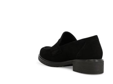 Melluso Donna Mocassini Camoscio R35512Z-252135 Nero