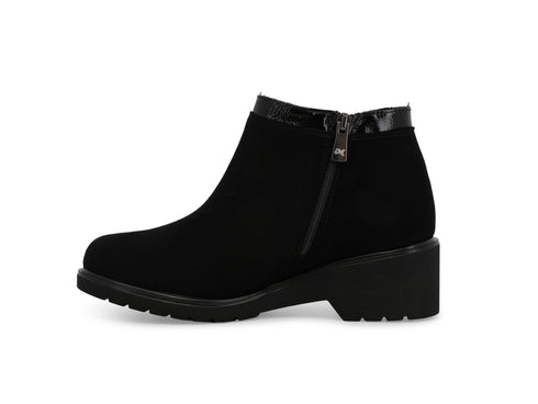 Melluso Donna Stivaletti Camoscio R35607Z-254594 Nero