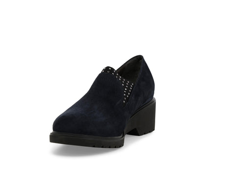 Melluso Donna Mocassini Camoscio R35738Z-254609 Blu