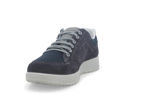 Melluso Uomo Scarpe basse Camoscio U15531-232718 Blu