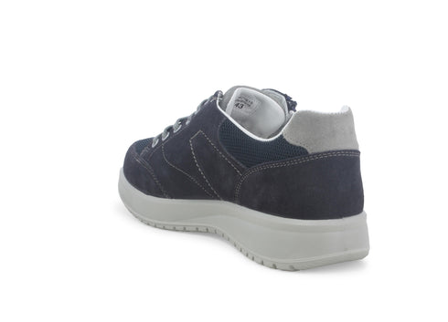 Melluso Uomo Scarpe basse Camoscio U15531-232718 Blu