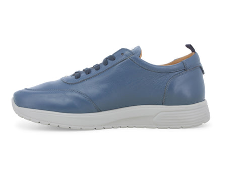Melluso male Scarpe basse Pelle U16255Z-248684 Blu