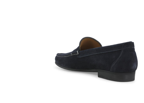 Melluso male Scarpe basse Camoscio U47044Z-248921 Blu