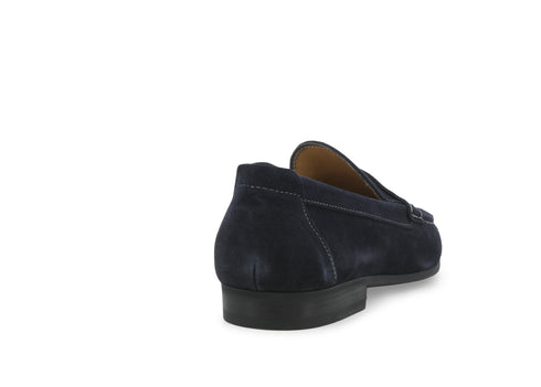 Melluso male Scarpe basse Camoscio U47044Z-248921 Blu