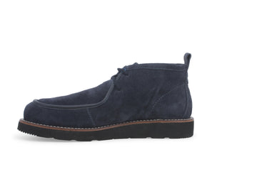 Melluso Uomo Polacchini Camoscio U55239W-238427 Blu