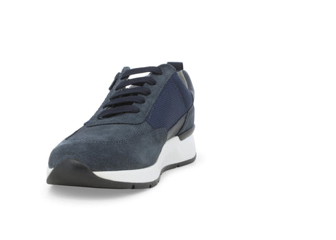 Melluso male Scarpe basse Pelle U55267Z-248409 Blu