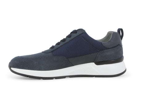 Melluso male Scarpe basse Pelle U55267Z-248409 Blu