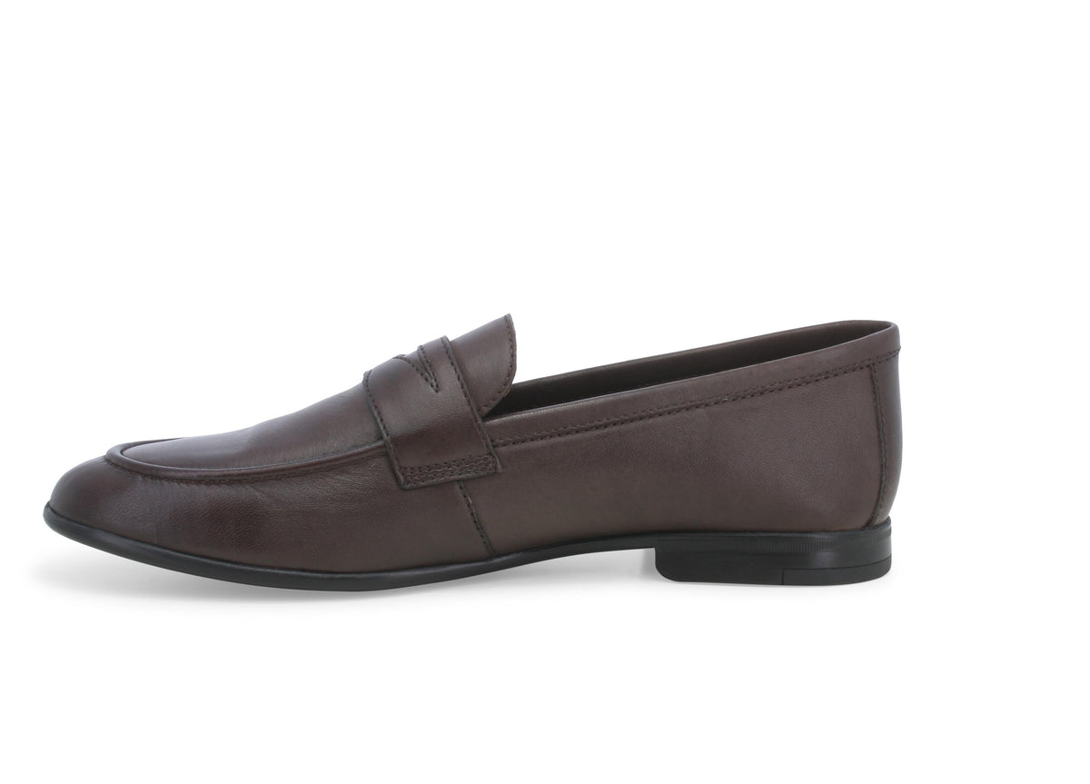 Melluso Mocassini in pelle traforata comfortCuoio