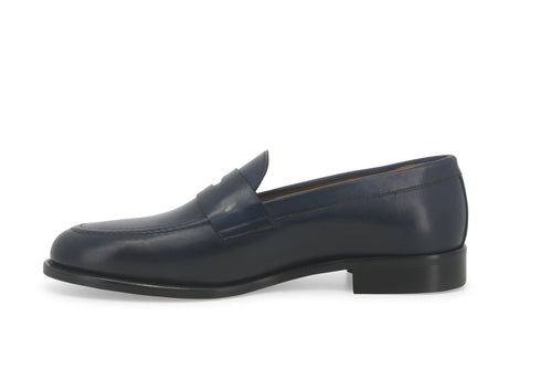 Melluso Classic Loafers Made in Italy with Leather Upper Band