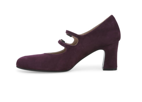 Melluso Décolleté Comodo Elegante 2 Cinturini Tomaia Camoscio