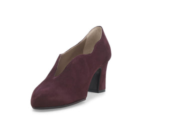 Melluso Donna Décolleté Camoscio X5222-240965 Bordeaux