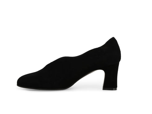 Melluso Donna Décolleté Camoscio X5222Z-251806 Nero