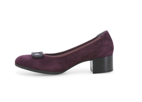 Melluso Donna Décolleté Camoscio X5318W-244677 Bordeaux