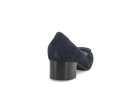 Melluso Décolleté Autunno Inverno Tacco Basso Tomaia Camoscio