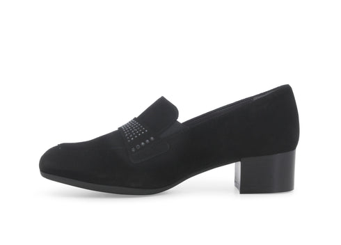 Melluso Donna Mocassini Camoscio X5345-239969 Nero