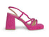 Alma en Pena Sandali Moda Eleganti Platform Camoscio Fuxia V23297