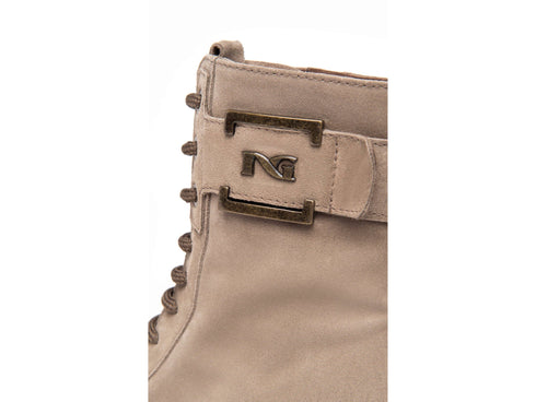 Nero Giardini Combat boots Platform Sole Wedge Suede Upper