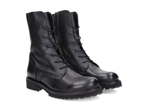 Felmini Anfibi Autunno Inverno Suola Carrarmato Tomaia Pelle