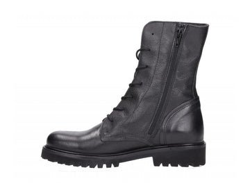 Felmini Combat Boots Fall Winter Leather Upper