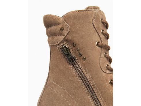 NeroGiardini Women's Winter Suede Platform Ankle Boots