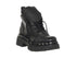 Gio+ CORA08 Combat boots Made in Italy Platform Sole Leather Upper