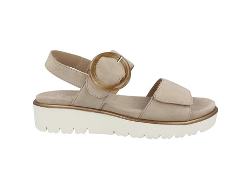 Ara Sandali Bilbao Comodi Plantare Estraibile Tomaia Pelle Nabuk 33505-08G