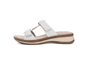 Ara Women's Slipper Hawaii Cream Leather with HighSoft Technology