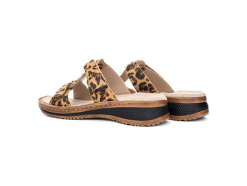 Ara Ciabatta Hawaii in Suede Animalier con Tecnologia HighSoft