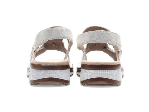 Ara Hawaii Comfort Style Sandals 3 Straps Wedge Leather Upper