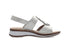 Ara Hawaii Sandali Stile Comfort 3 Strappi Zeppa Tomaia Pelle Bianco 29002-04G