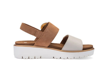 Ara Sandalo Donna Bilbao Panna e Caramello con Tecnologia HighSoft 33505-09G