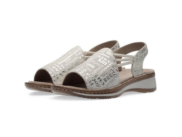 Ara Sandals Hawaii Comfort Wedge Upper 1 Leather Band