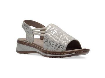 Ara Sandals Hawaii Comfort Wedge Upper 1 Leather Band